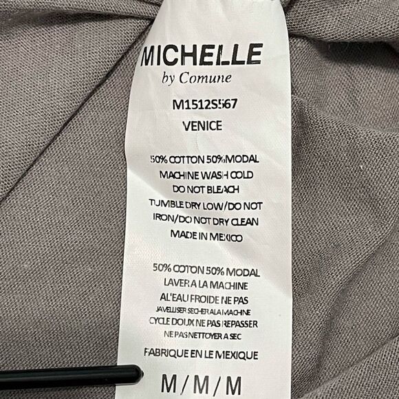 Michelle By Comune Zodiac T-Shirt Capricorn Astrology Sign Short Tee Medium Grey - Picture 5 of 11